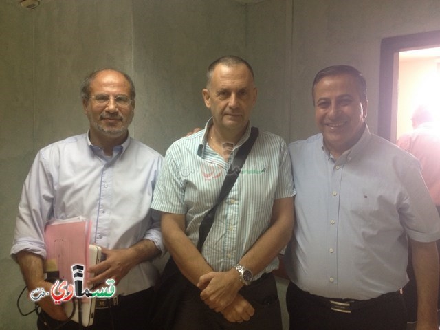 كفرقاسم : انطلاقة  مشروع  الصحة والبيئة  بحضور رئيس البلدية عادل بدير والاستاذ طارق ابو حجلة مفتش لواء المركز  .
